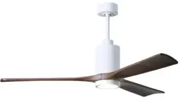 Gloss White- Walnut Blades color