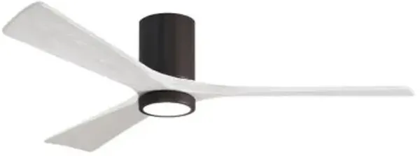 Irene-HLK LED Flushmount 3 Blade Ceiling Fan