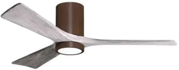 Irene-HLK LED Flushmount 3 Blade Ceiling Fan