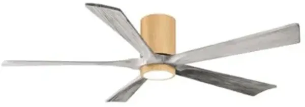 Irene-HLK LED Flushmount 5 Blade Ceiling Fan