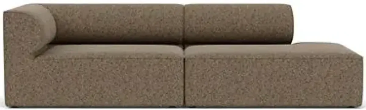 Eave 2-Seater Open End Sofa with Armrest