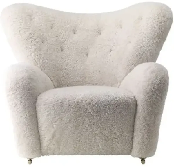 Tired Man Sheepskin Lounge Chair