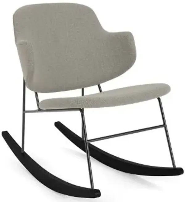The Penguin Upholstered Rocking Chair