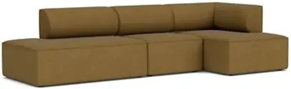 Eave 3-Seater Open End Sofa with Chaise