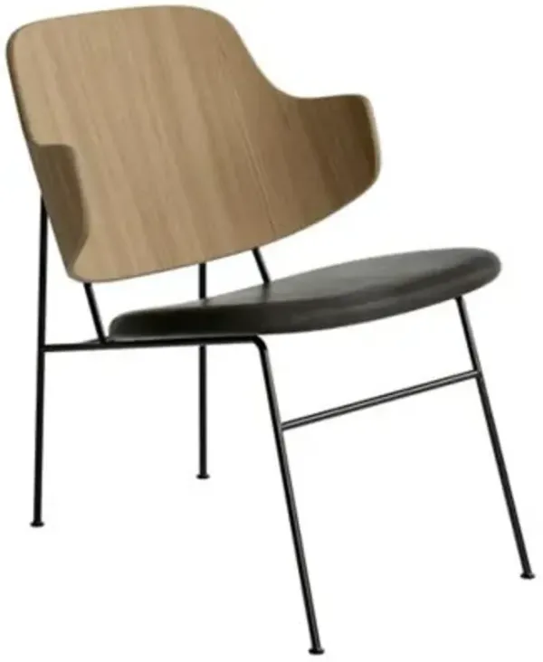 The Penguin Lounge Chair, Upholstered Seat