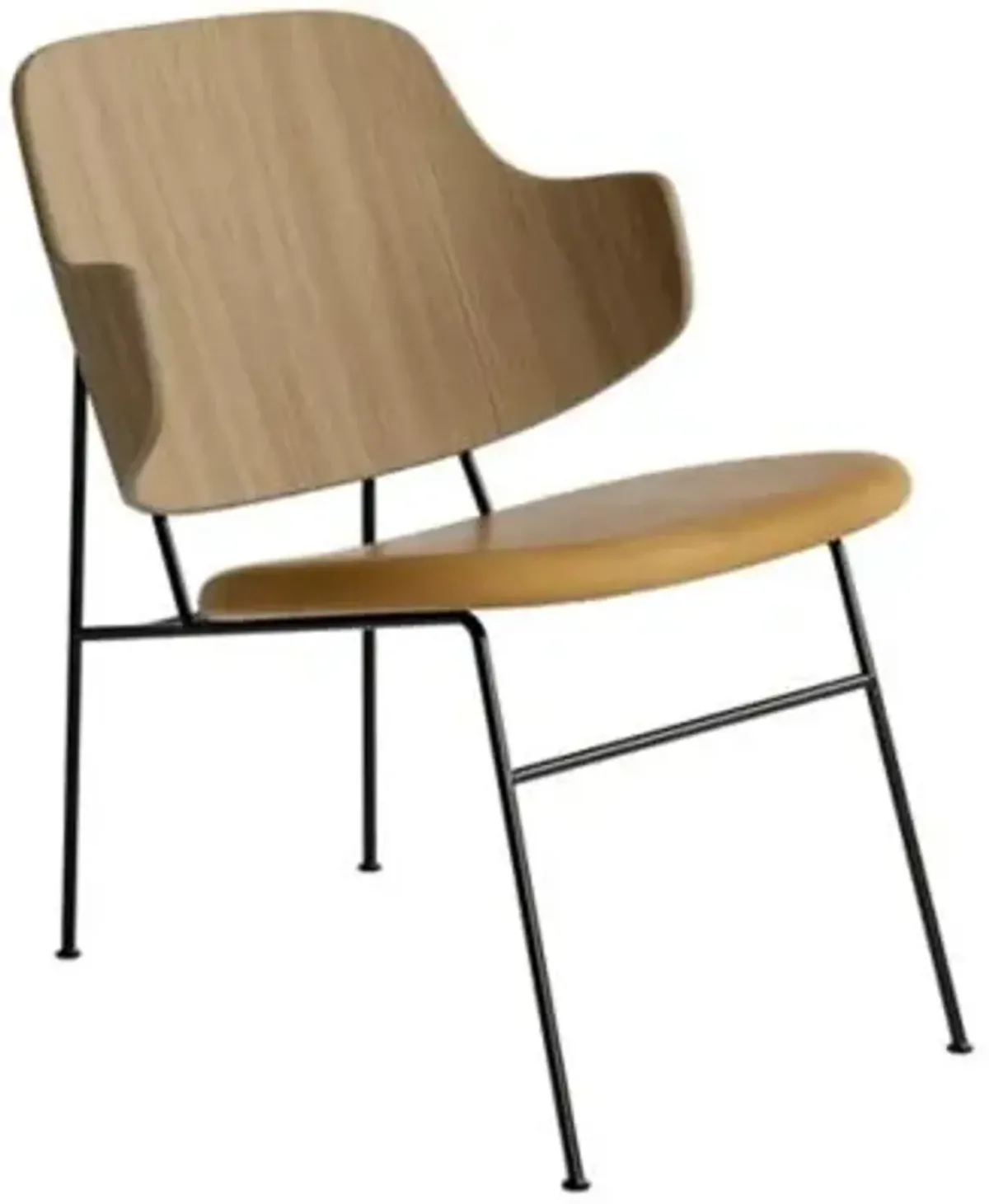 The Penguin Lounge Chair, Upholstered Seat