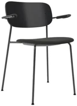 Black / Black Oak Veneer; Black color