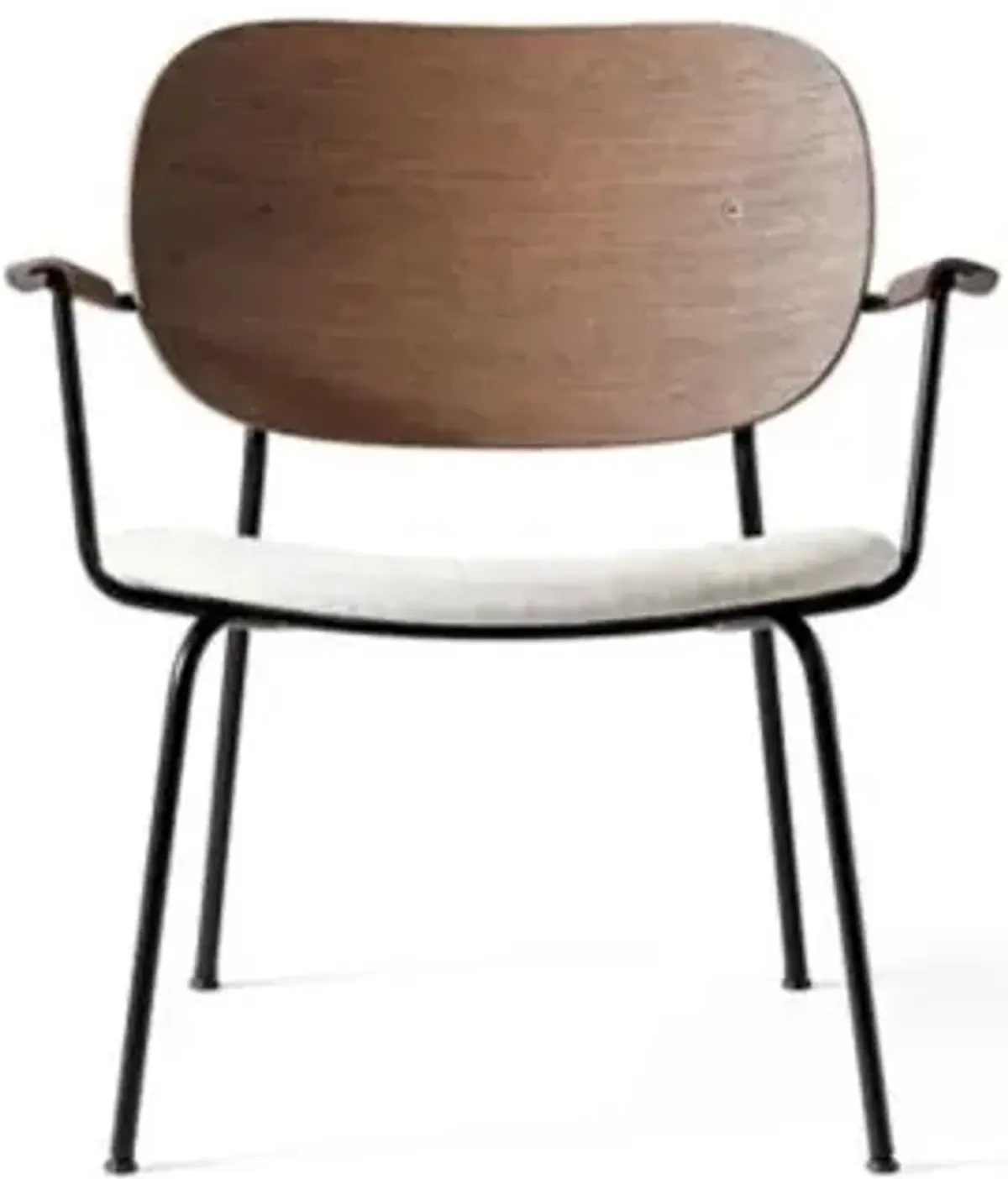 Co Lounge Chair, Partially Upholstered
