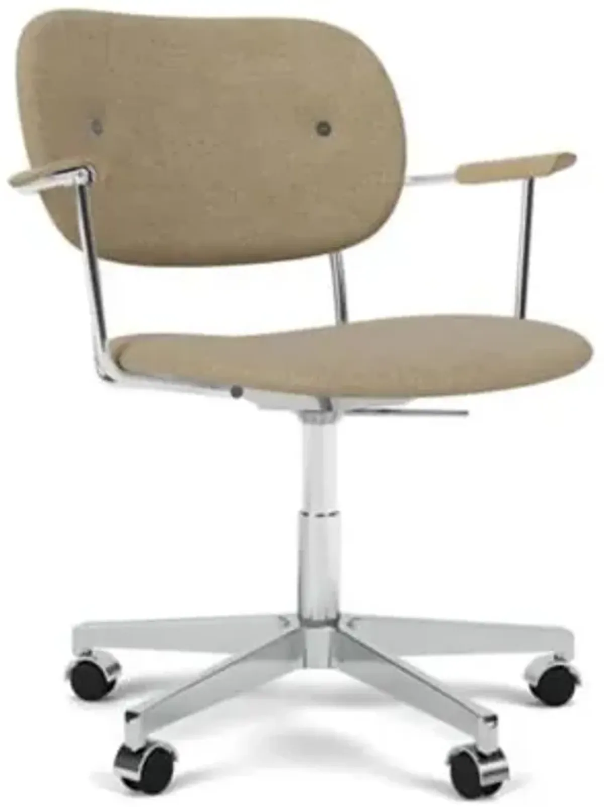 Co Upholstered Task Chair with Armrest