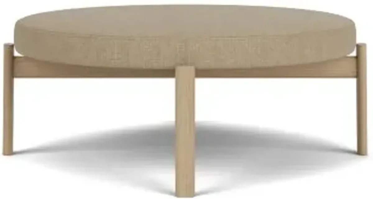 Passage Upholstered Pouf