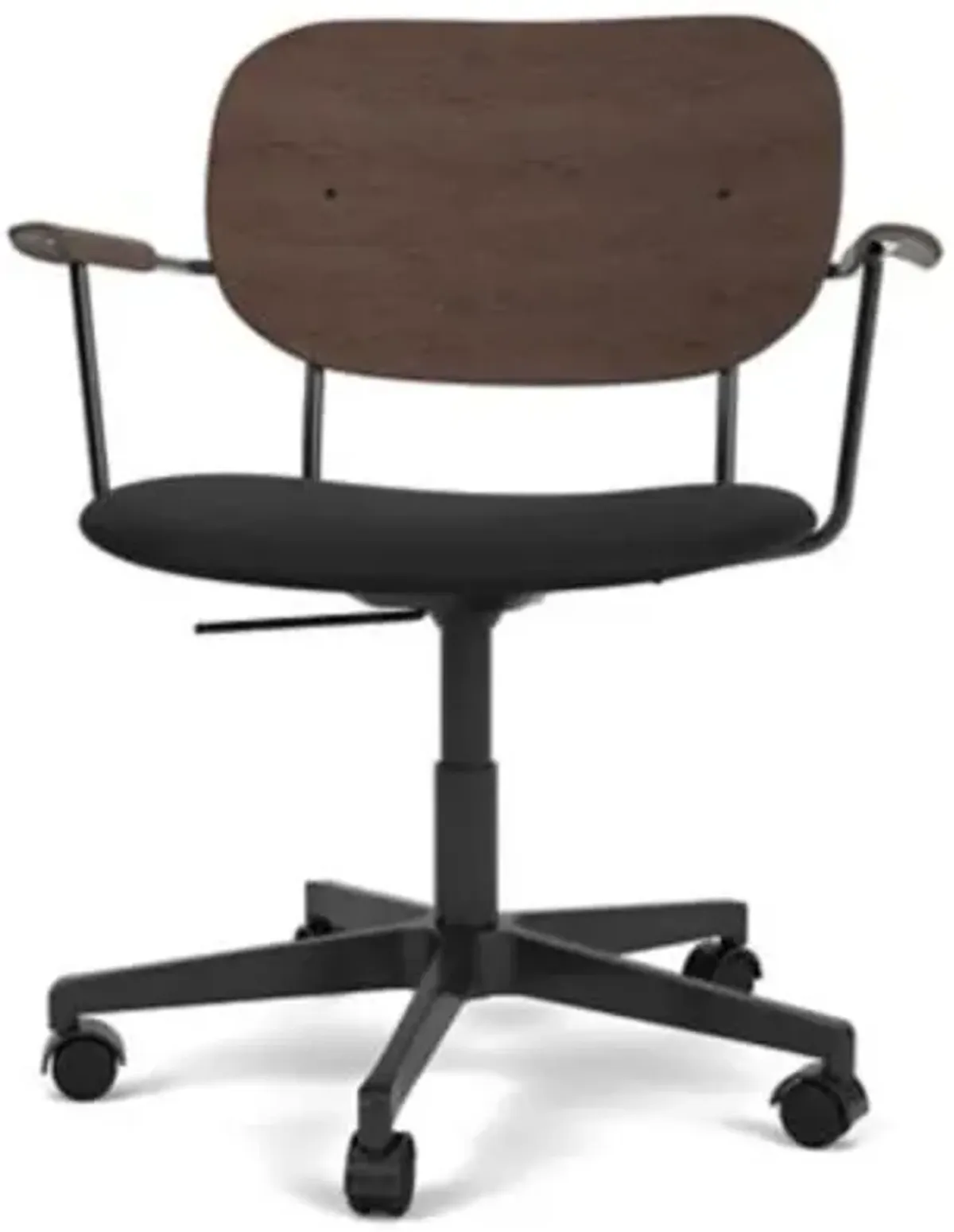 Co Task Chair w/Armrest, Upholstered Seat