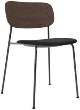 Dark Stained Oak With Black / Dark Stained Oak- Black- Chrome color