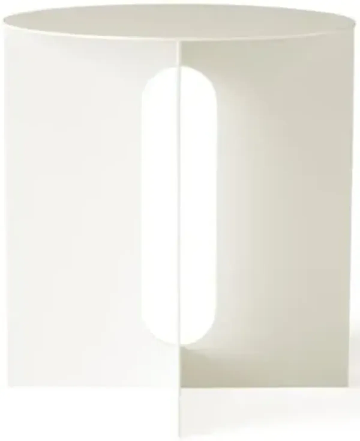 Androgyne Side Table, Metal Base