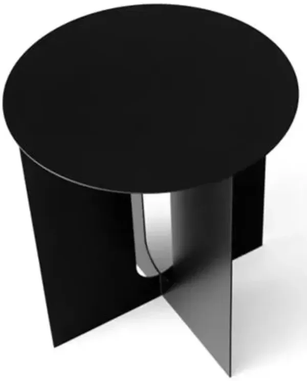 Androgyne Side Table, Metal Base
