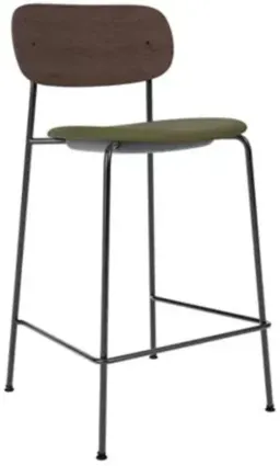 Dark Stained Oak With Army 0441 / Dark Stained Oak; Black color