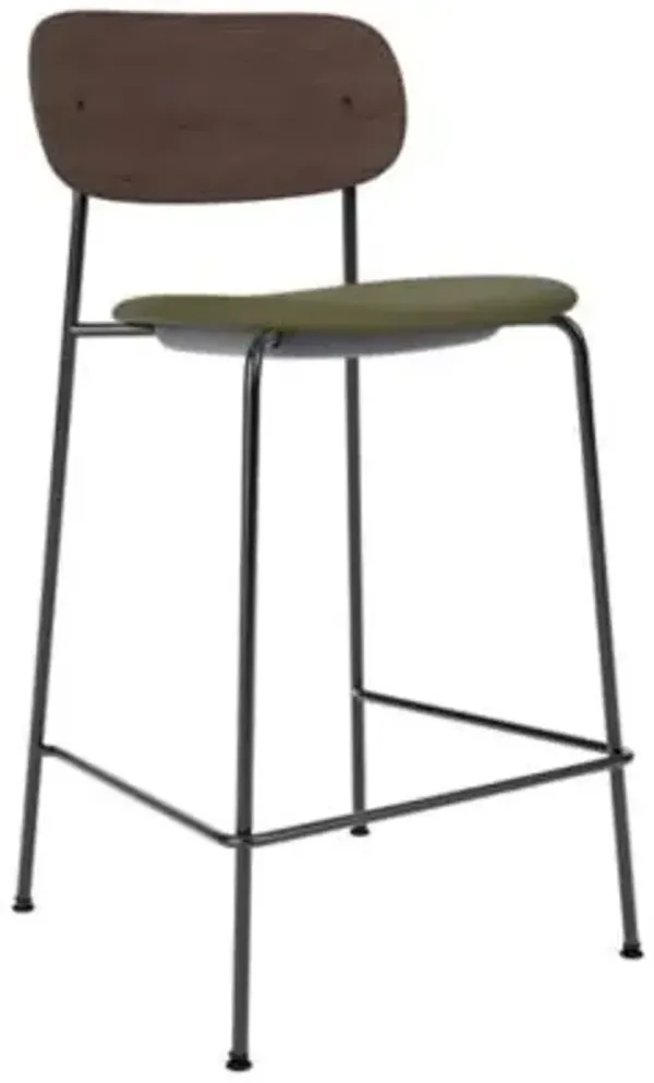 Co Upholstered Seat Bar/Counter Stool
