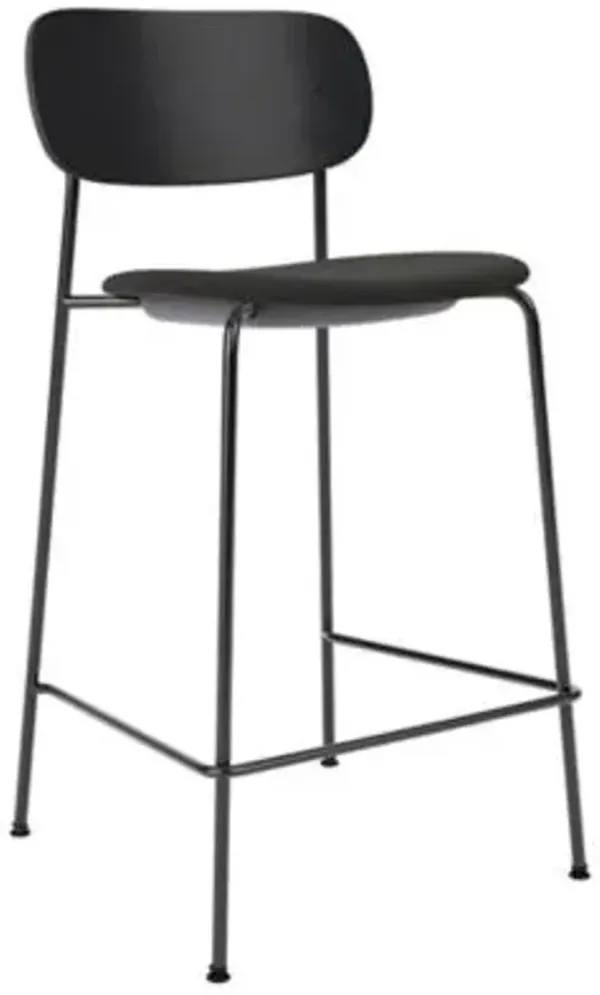 Co Upholstered Seat Bar/Counter Stool