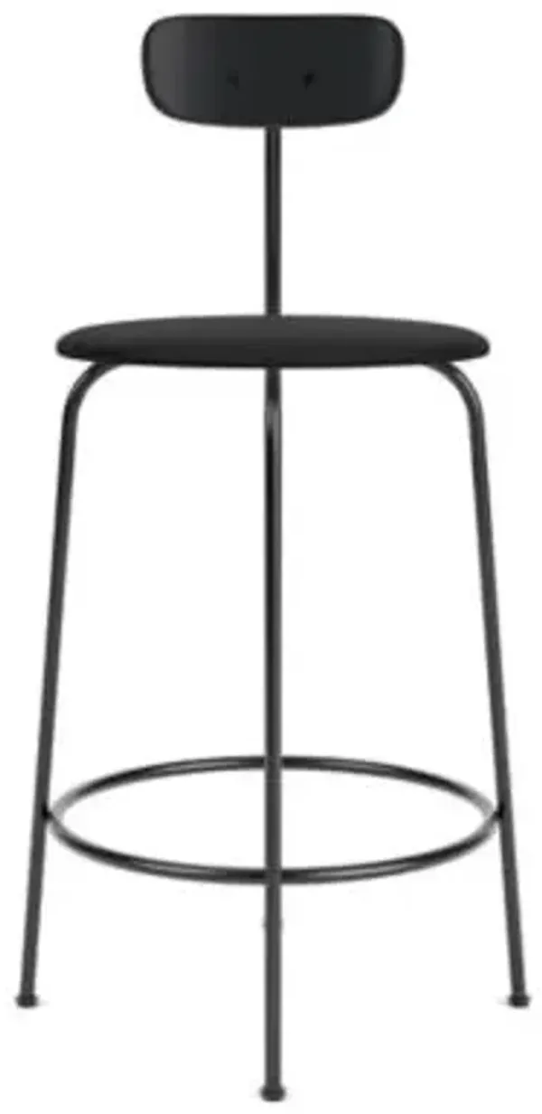 Afteroom Bar / Counter Chair, Upholstered Seat