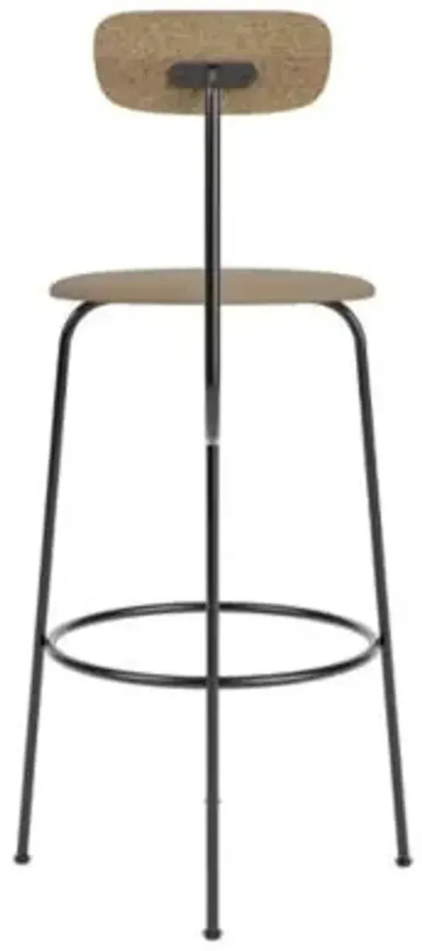 Afteroom Bar / Counter Chair, Upholstered Seat