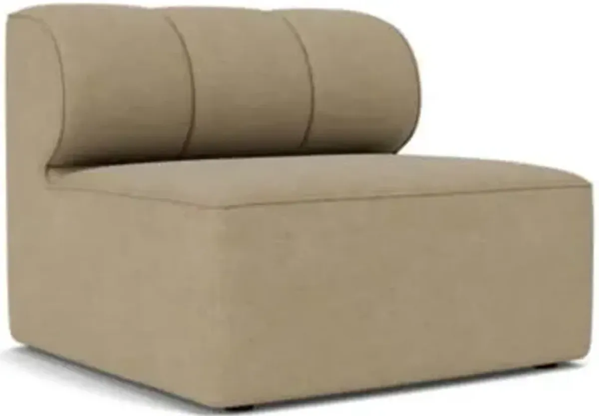 Eave Seamline Modular Open Section Sofa