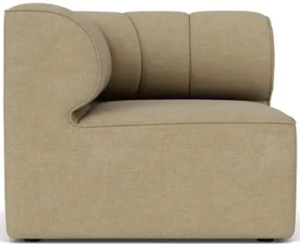 Eave Seamline Modular Corners Open Section Sofa