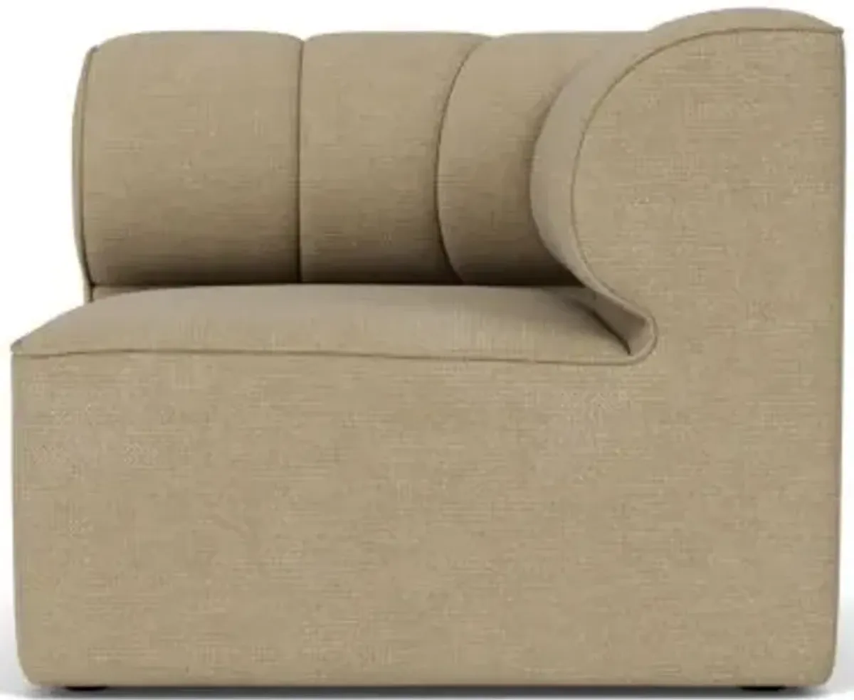 Eave Seamline Modular Corners Open Section Sofa