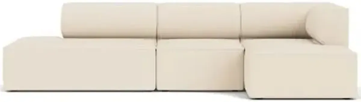 Eave 3-Seater Open End Sofa with Chaise
