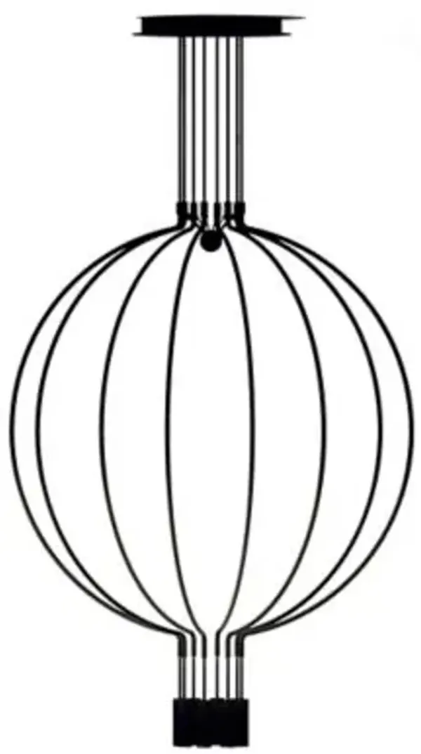 Liaison LED 8 Light Pendant