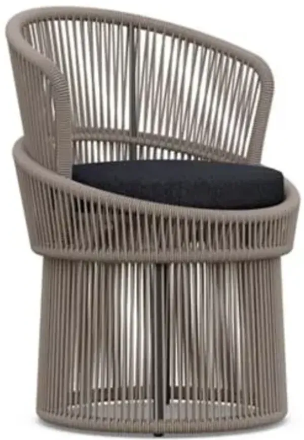 Palma Outdoor Swivel Dining Chair