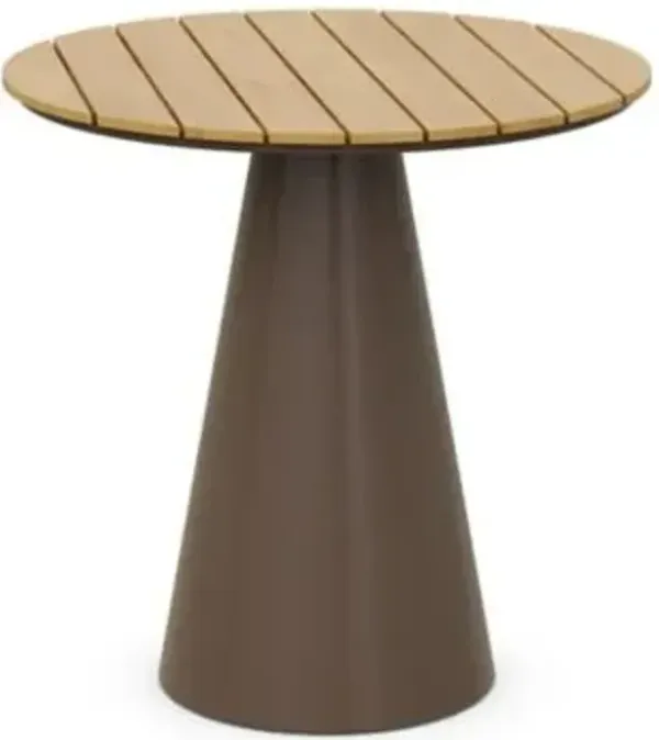 Leon Outdoor Alpine Weather Wood Bar/Counter Table