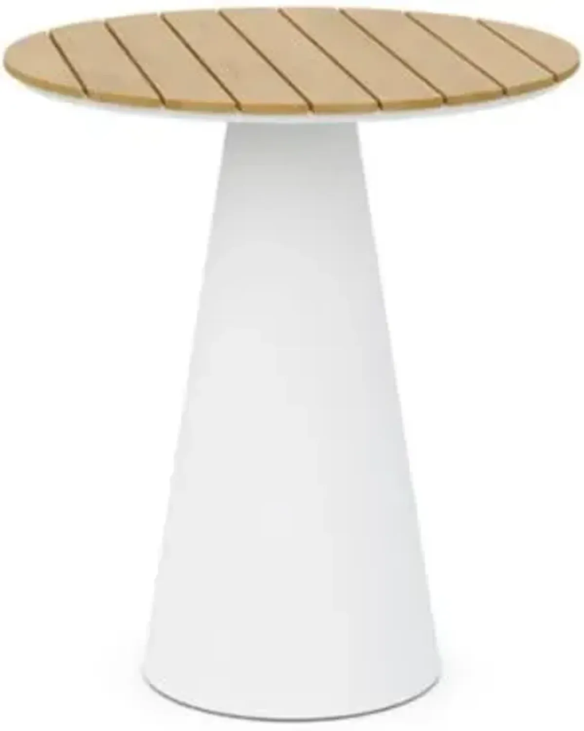 Leon Outdoor Alpine Weather Wood Bar/Counter Table