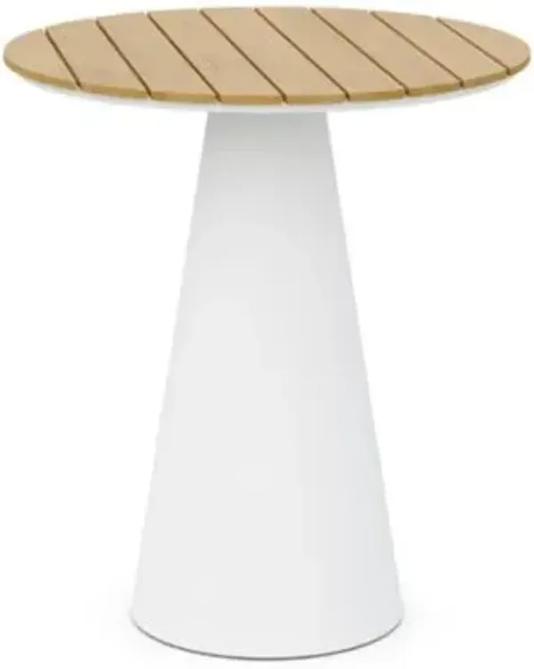 Leon Outdoor Alpine Weather Wood Bar/Counter Table