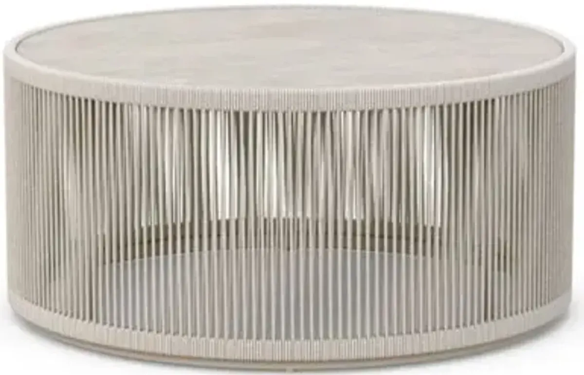 Malta Round Outdoor Coffee Table