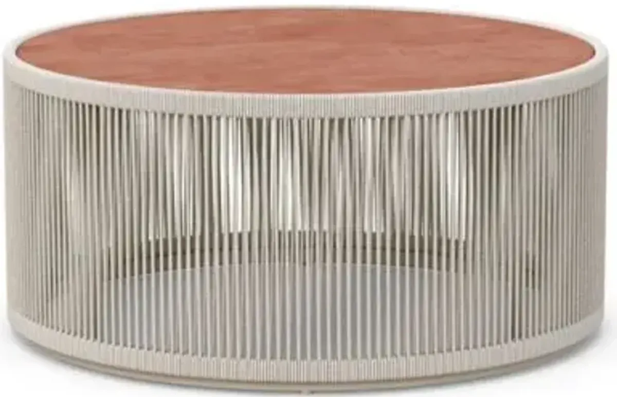 Malta Round Outdoor Coffee Table