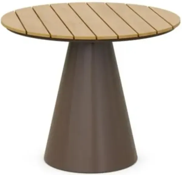 Leon Outdoor Alpine Weather Wood Dining Table