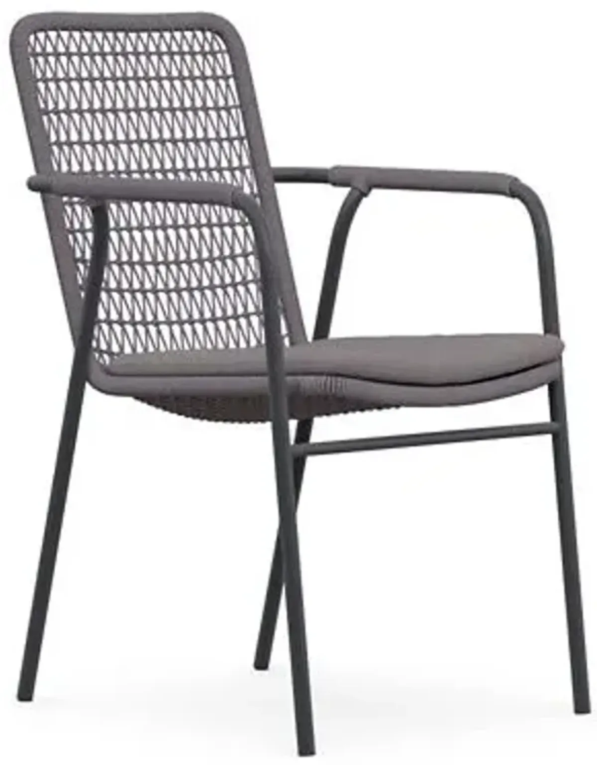 Milos Outdoor Dining Armchair, Set of 4