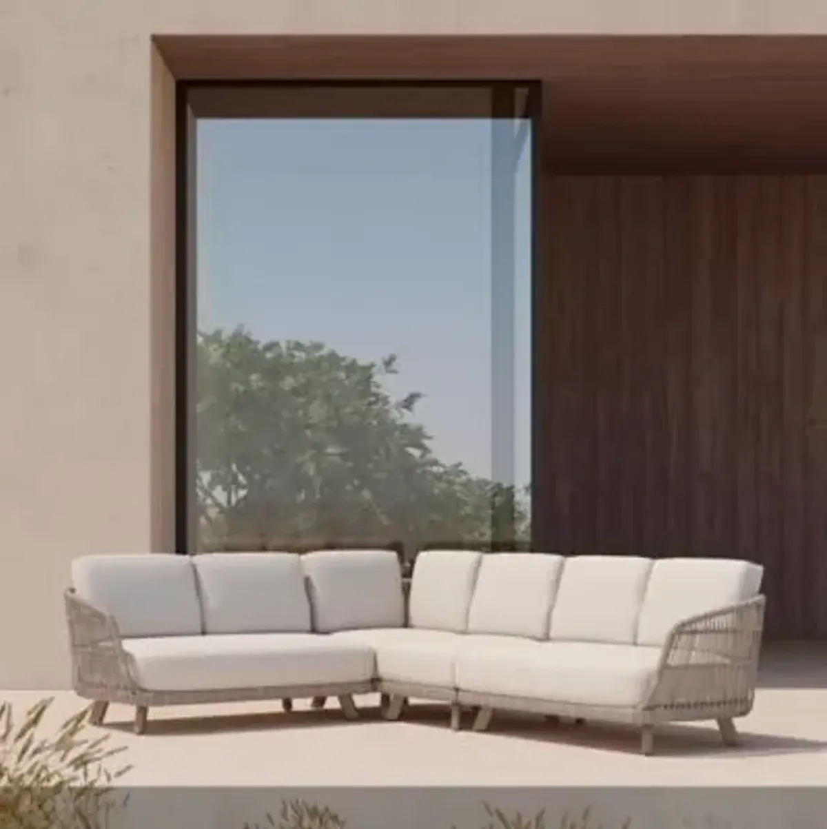Sicily Modular 4-Piece Sectional Sofa