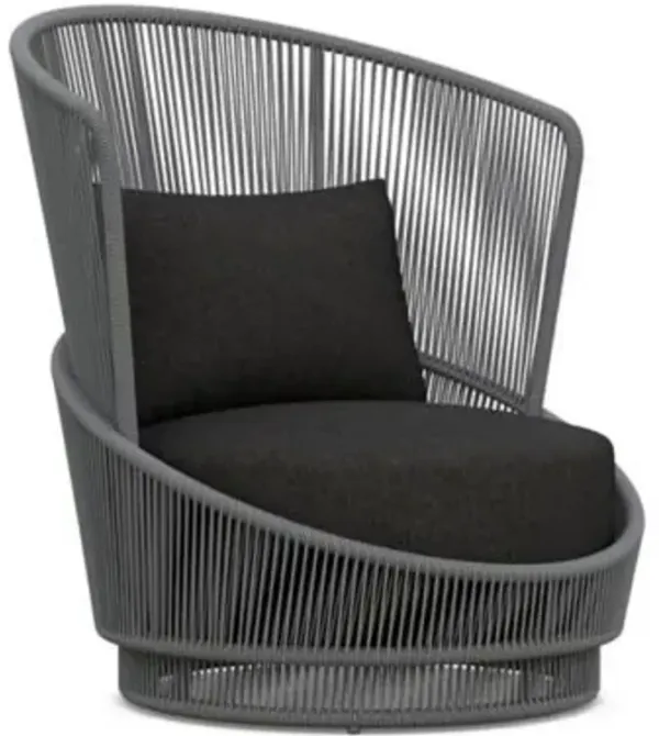 Palma Outdoor Swivel Club Chair