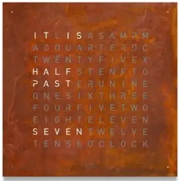 EARTH CREATOR´S EDITION RUST Wall Clock