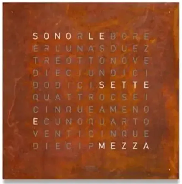 EARTH CREATOR´S EDITION RUST Wall Clock