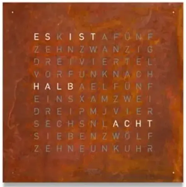 EARTH CREATOR´S EDITION RUST Wall Clock