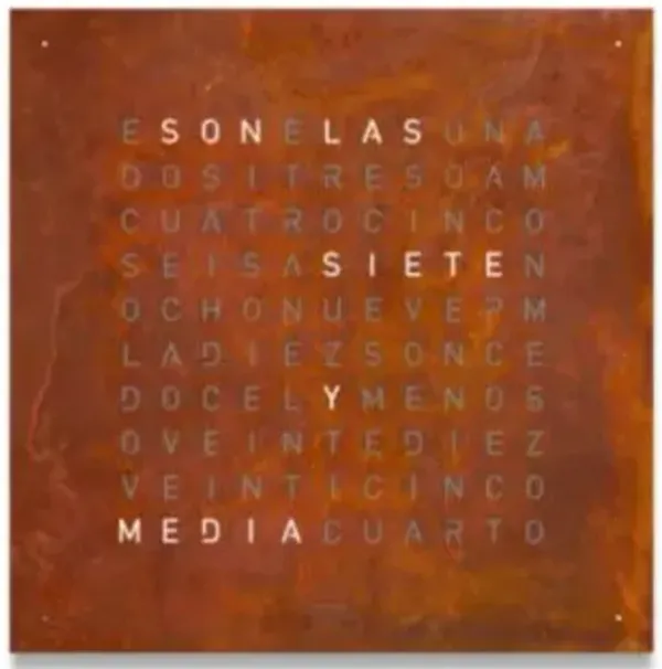 EARTH CREATOR´S EDITION RUST Wall Clock