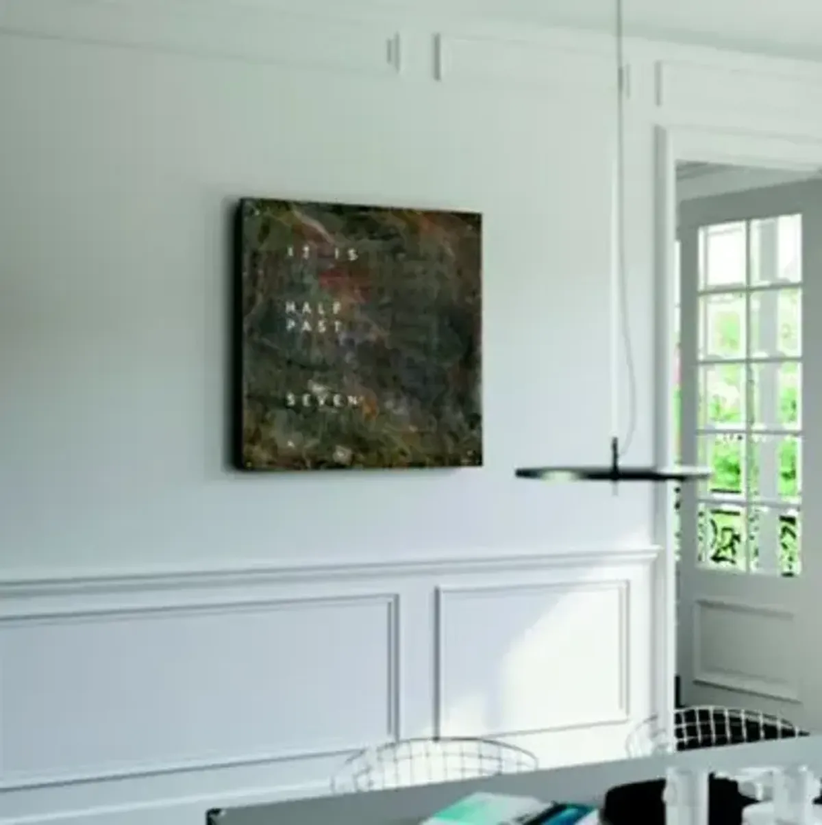 EARTH CREATOR´s EDITION GLINTSCAPE Wall Clock