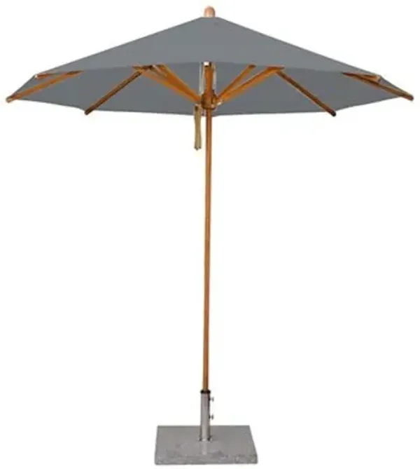 Levante Round Bamboo Umbrella