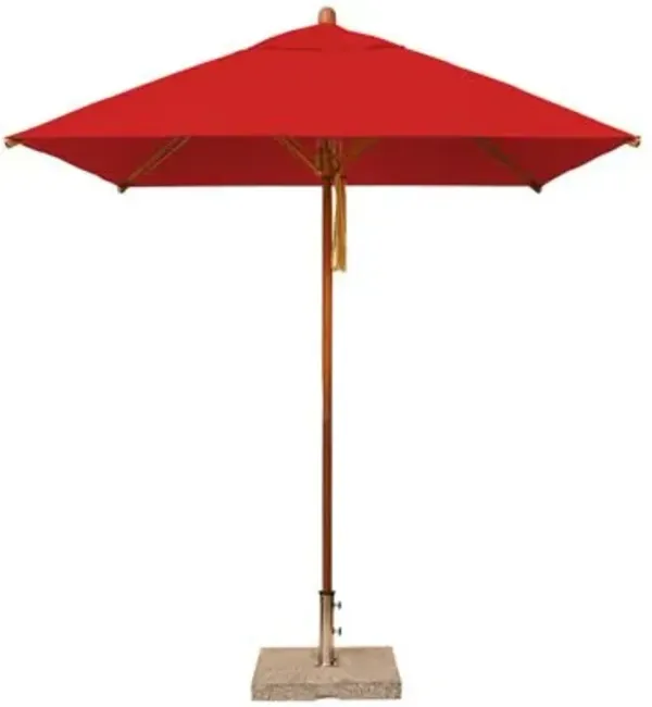 Levante Square Bamboo Umbrella