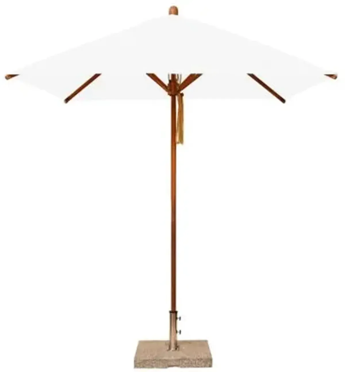 Levante Square Bamboo Umbrella