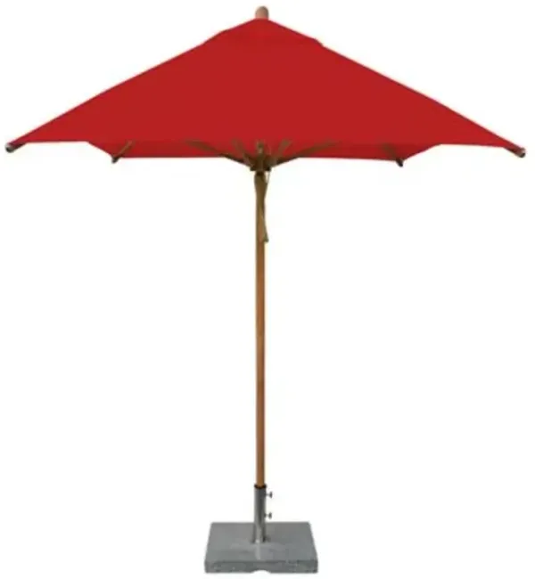 Levante Rectangular Bamboo Umbrella