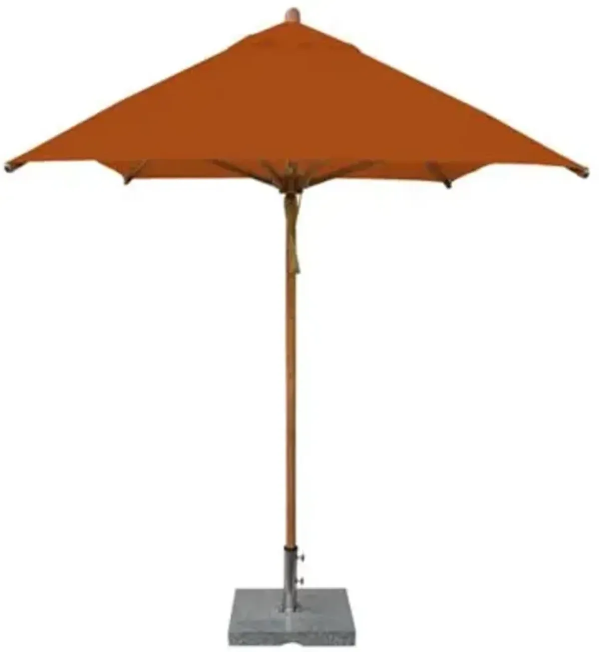 Levante Rectangular Bamboo Umbrella