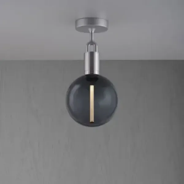Forked Globe Semi-Flushmount