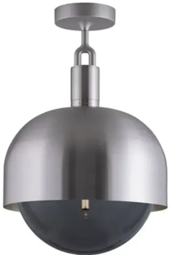 Forked Semi-Flushmount